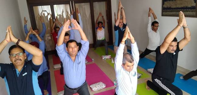 Participants-doing-Surya-Namaskar